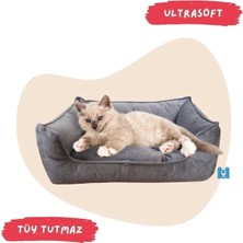 Rahat ve Konforlu Kedi ve Küçük Irk Köpek Yatağı 50X40X17