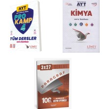 2027 Limit Ayt Tüm Dersler Eşit Ağırlık Sözel Prokamp + Kimya Soru + Anla Kazan Paragraf Deneme 3'lü Set