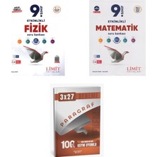 2027 Limit 9. Sınıf Fizik Etkinlikli Maarif + Matematik Soru + Anla Kazan Paragraf Deneme 3'lü Set