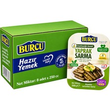 Burcu Zeytinyağlı Yaprak Sarma 200 gr x 8 Li Kutu