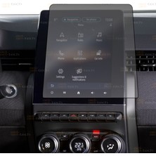Ael-Tech Renault Clio 5 R Link Uyumlu 9.3 Inç Mat Navigasyon Nano Ekran Koruyucu 2023-2025