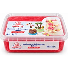 Ovalette Şeker Hamuru Kırmızı 1 kg