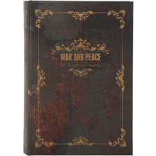 Mudo Home WAR AND PEACE KİTAP KUTU 19X7X27 CM