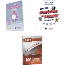 2027 8. Sınıf/lgs Limit Kronometre Din Kültürü ve Ahlak Bilgisi Soru + Etkinlikli Atasözleri ve Deyimler Soru 3'lü Set