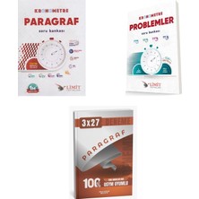 2027 Limit Tyt Kronometre Paragraf + Matematik Problemler Soru + Anla Kazan Paragraf Deneme 3'lü Set