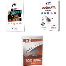 2027 Limit Tyt Biyoloji Konu + Coğrafya El Kitabı + Anla Kazan Paragraf Deneme 3'lü Set