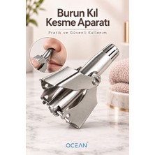 Ocean Burun Kıl Kesme Aparatı, Manuel Burun Tüyü Temizleme ve Kısaltma Aleti