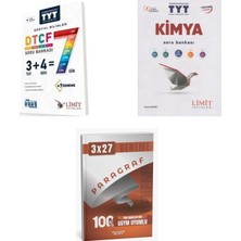 2027 Limit Tyt Sosyal Dtcf 7 Gün Bilimler + Kimya Soru + Anla Kazan Paragraf Deneme 3'lü Set