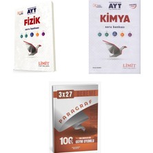 2027 Limit Ayt Fizik + Kimya Soru + Anla Kazan Paragraf Deneme 3'lü Set