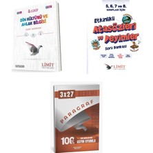 2027 8. Sınıf/lgs Limit Din Kültürü ve Ahlak Bilgisi Soru + Etkinlikli Atasözleri ve Deyimler Soru 3'lü Set