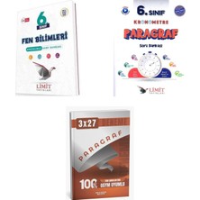 Anla Kazan Yayınları 2027 Limit 6. Sınıf Fen Bilimleri Etkinlikli + Paragraf Kronometre Soru + Anla Kazan Paragraf Deneme 3'lü Set
