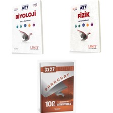 2027 Limit Ayt Biyoloji + Fizik Soru + Anla Kazan Paragraf Deneme 3'lü Set