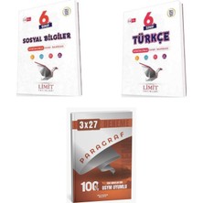 Anla Kazan Yayınları 2027 Limit 6. Sınıf Etkinlikli Sosyal Bilgiler + Türkçe Soru + Anla Kazan Paragraf Deneme 3'lü Set