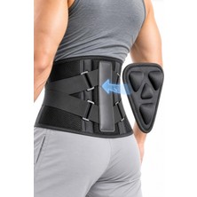 Arnee Medikal Bel Korsesi Ekstra 3D Bel Dolgu Aparatlı Balenli Bel Destek Korsesi Medikal Korse