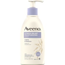 Aveeno Stress Relief 354 ml Nemlendirici Losyon Yatıştırıcı Etki ve Lavanta Aromasıyla