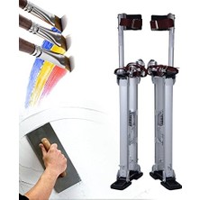 Asvera Alüminyum Alçıpan Boyacı Ayaklığı 61-102 cm Ayarlanabilir Sıva Bacağı