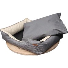 Yıkanabilir Yatak 55X50X18CM Gri, Rahat ve Konforlu Uyku Için
