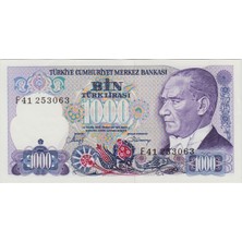 Banknoting 7. Emisyon 2. Tertip 1000 Lira F41 Çil.