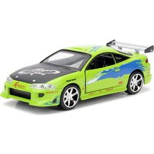Jada Toys Hızlı ve Öfkeli 1995 Mitsubishi 1:24 Ölçekli Metal Araba Yeşil Renk Gerçekçi Detaylar 253203007