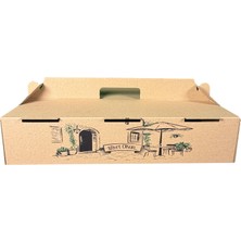 Karton Lahmacun Kutusu 40X23X8,5 Cm. ( 100'LÜ Paket )