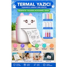 Nextbuy Mini Fotoğraf Yazıcı Kablosuz Etiket Yazıcı Baskı Makinesi Ios Android Uyumlu Termal Printer