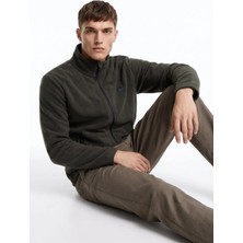 Discovery Expedition D5WM-SWT3301 Haki Erkek Polar Sweatshırt