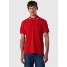 North Sails Kırmızı Erkek Regular Fit Polo T-Shirt NS0000692667