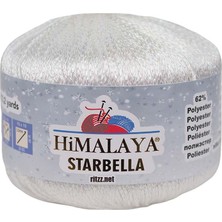 Himalaya Starbella 320-01 Beyaz Simli