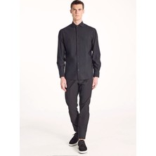 Ted Baker Siyah Erkek Gömlek TBMRSH1090