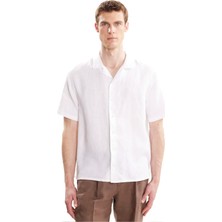 Ted Baker Beyaz Erkek Comfort Fit Gömlek TBMRSH2035