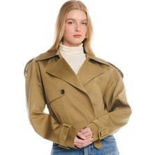 Ted Baker Haki Kadın Trençkot TBWROW1008-1