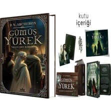Guardian Gümüş Yürek 3 Ciltli ve Gümüş Yürek 2 Yan Boyamalı Kutulu Ciltli (D. N. Archeron) 2li Set
