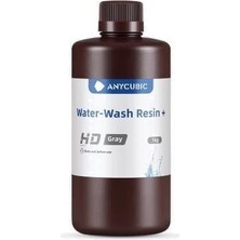 Anycubic Water Washable (Suda Yıkanabilir) Hd Gri Reçine 1kg
