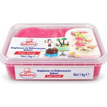 Ovalette Şeker Hamuru Fuşya 1 kg