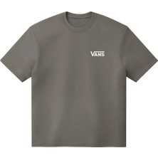 Vans VN0010FF9JC1 Left Chest Iı Loose Ss Gri Bisiklet Yaka Regular Fit Düz Erkek T-Shirt