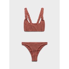 Manebi Kırmızı Kadın Bikini Takım S25SX