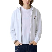 Guess Jeans Beyaz Erkek Sweatshirt M6RQ38KCPR1-G011 Guess Jeans Sweats