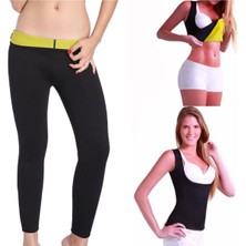 Multiflexpro Hot Shaperss Termal Sauna Tayt ve Terletme Atleti Fitness Atlet Spor Taytı Bel Göbek Terleme Takımı
