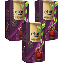 Efor Çay Bergamot Aromalı Dökme Siyah Çay 1 kg - 3\'lü Set