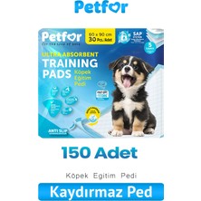 Petfor Köpek Eğitim Pedi 60X90 Kaydırmaz Bantlı 150 Adet