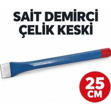 Sait Demirci Arge Toptan Çelik Keski 25 cm
