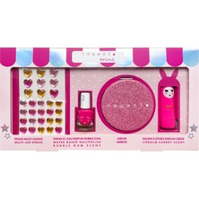 Inuwet Glitter Pink Kozmetik ve Cilt Bakım Hediye Seti
