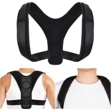 Multiflexpro Spor Kamburluk Önleyici Dik Duruş Korsesi Siyah Unisex Spor Kemerli