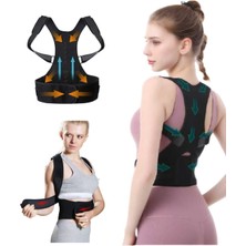 Multiflexpro Ortopedik Vücut Sırt Omuz Bel Destekleyici Kambur Önleyici Manyetik Dik Duruş Korsesi