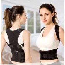 Multiflexpro Kamburluk Önleyici Manyetik Spor Dik Duruş Korsesi Bel Omuz Sırt Kemeri Aparatı