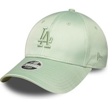 New Era 60856313 Wmns Satın Bow Back 9forty Yeşil Logo Baskılı Kadın Şapka