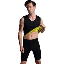 Multiflexpro Erkek Siyah Termal Neopren Terletme Atleti