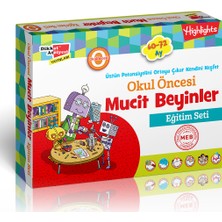 Dikkat Atölyesi Yayınları Dikkat Atölyesi Okul Öncesi Mucit Beyinler Eğitim Seti 60-72 Ay Kolektif Yazar Ciltsiz