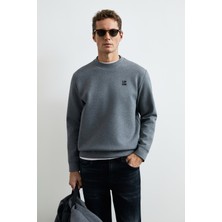 Lufian Grand Erkek Sweatshirt Gri
