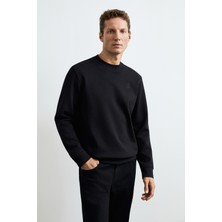 Lufian Grand Erkek Sweatshirt Siyah